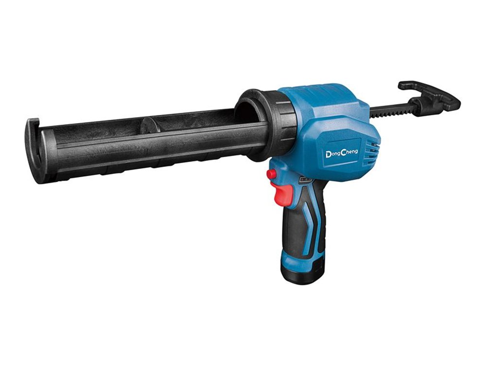 Pistola para cartuchos de 300ml a bateria DongCheng DCPJ12-EK